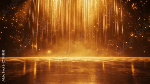fountain at night