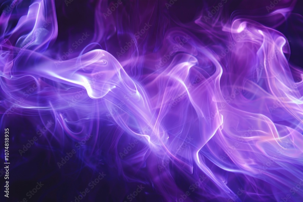 Obraz premium Purple smoke effect