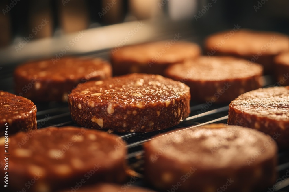 Burger Patties on Grill Burger Patties on Grill