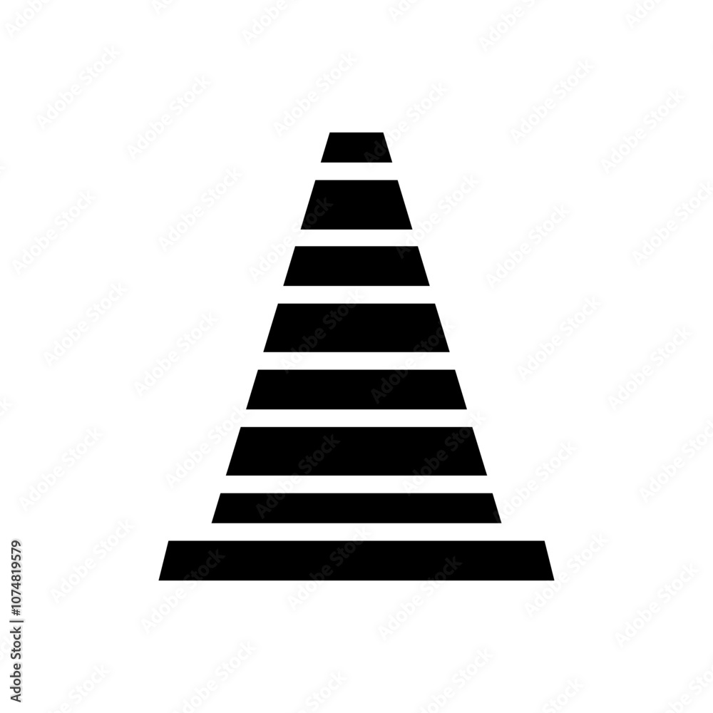 Traffic, Cone, Dessert icon. Simple vector sign. Traffic, Cone, Dessert icon. Simple vector sign.