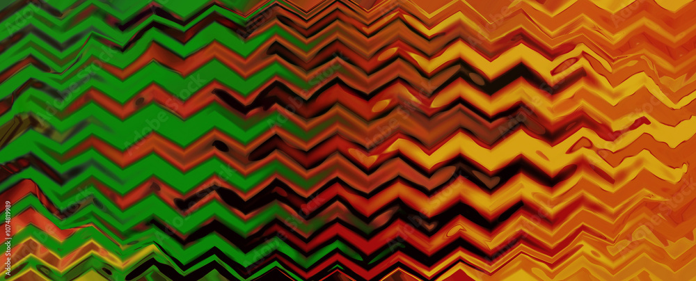 Abstract Kwanzaa-Inspired Pattern with Vibrant Color. Long banner Abstract Kwanzaa-Inspired Pattern with Vibrant Color. Long banner