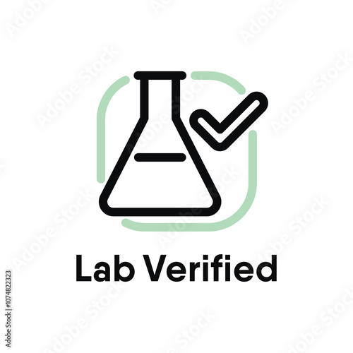 Lab Verified vector information sign