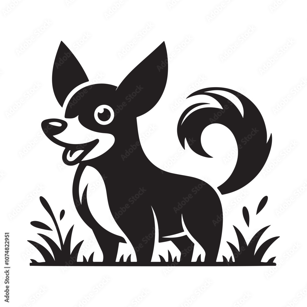 Dog collection, sticker, Dog outline , Sitting dog silhouette vector, icon, symbol isolated on white background. Dog collection, sticker, Dog outline , Sitting dog silhouette vector, icon, symbol isolated on white background.