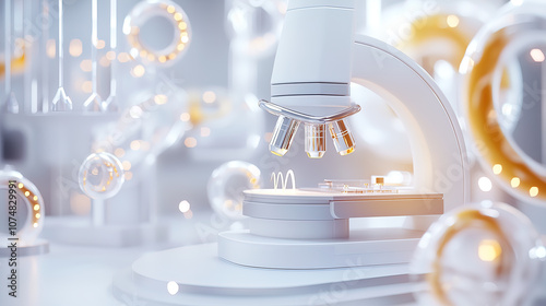 close-up shot of equipments in chemical laboratory photo