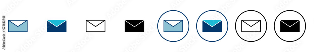 Mail vector vector icon isolated on white background. E-mail icon. Envelope illustration. Message