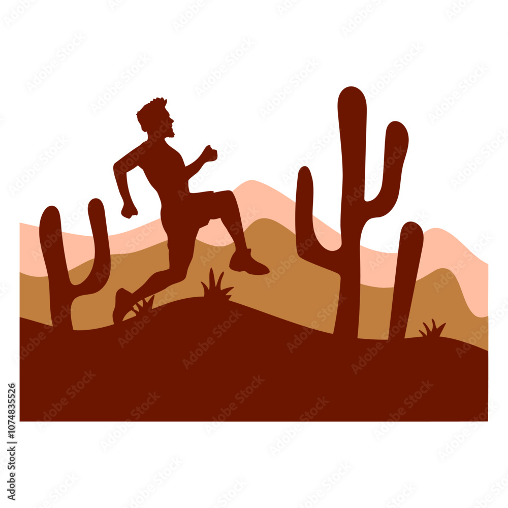 Cacti Desert Man Running Fast Funny Running Fun Spines Plant Thorny Stinger Spine Green Botanical Nature Cool Fun Sahara Plant Lover Isolated T-Shirt Poster Sticker Print Illustration Vector Design Cacti Desert Man Running Fast Funny Running Fun Spines Plant Thorny Stinger Spine Green Botanical Nature Cool Fun Sahara Plant Lover Isolated T-Shirt Poster Sticker Print Illustration Vector Design