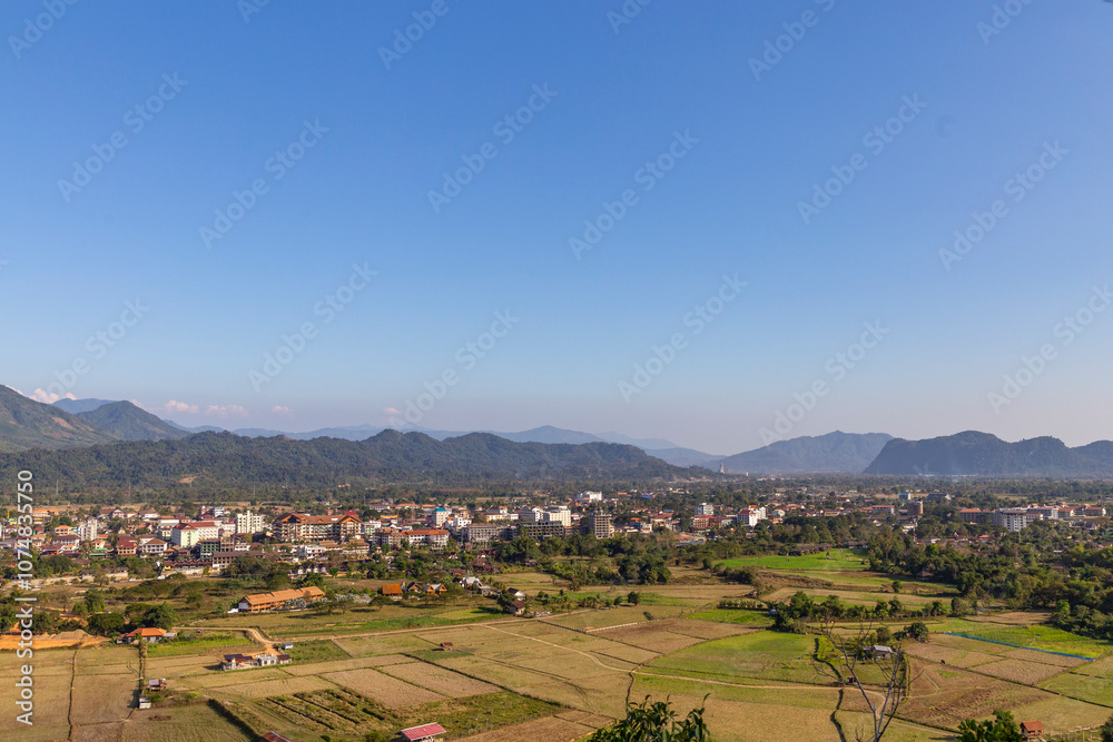 Obraz premium Vang Vieng, Vientiane Province, Laos