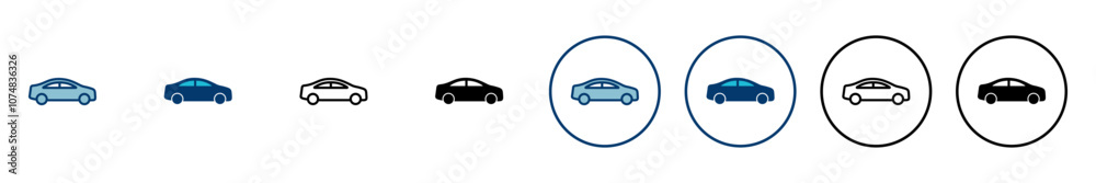 Car icon vector isolated on white background. Car icon vector. Car icon vector isolated on white background. Car icon vector.