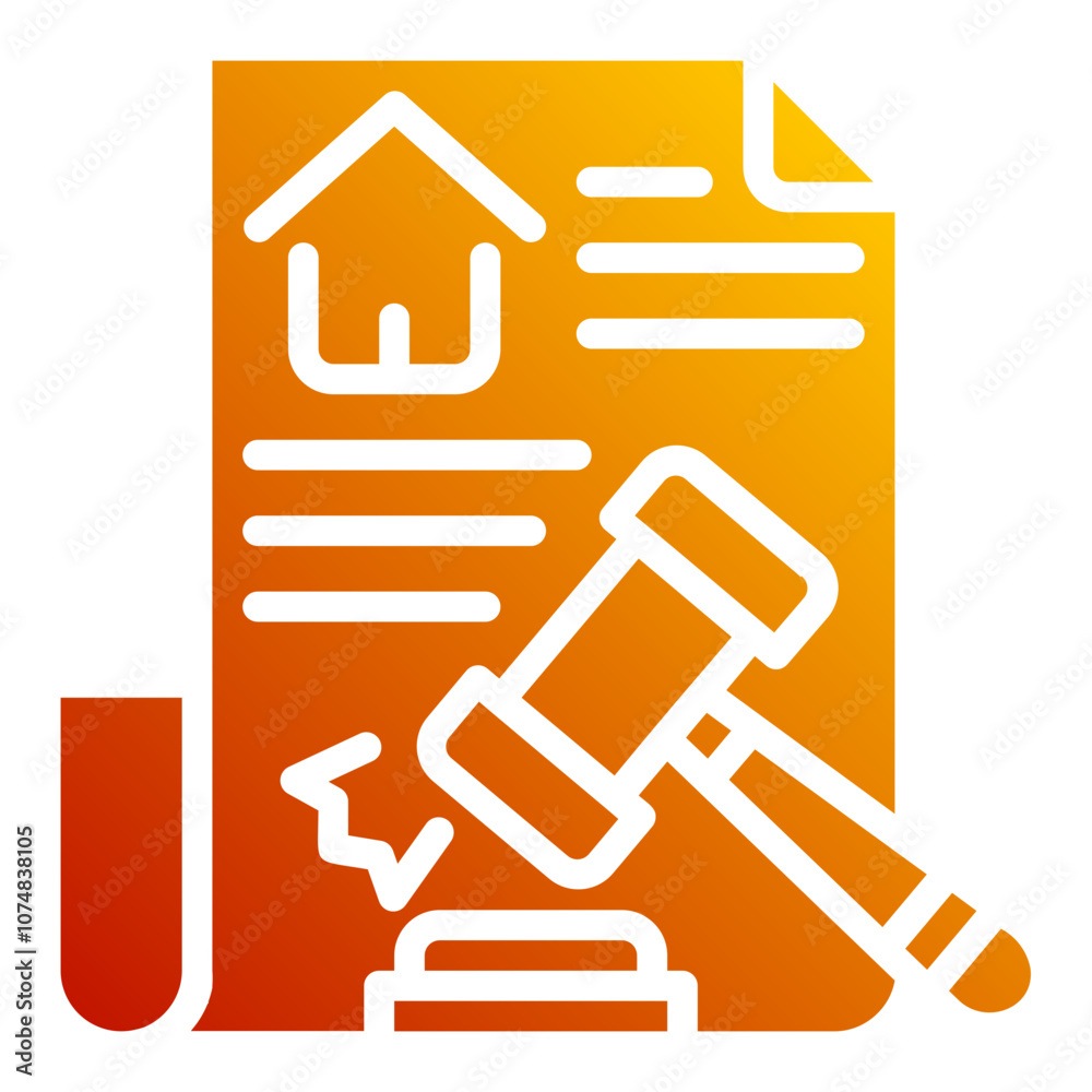 gavel auction house. vector single icon with a solid gradient style. suitable for any purpose. for example: website design, mobile app design, logo, etc. gavel auction house. vector single icon with a solid gradient style. suitable for any purpose. for example: website design, mobile app design, logo, etc.