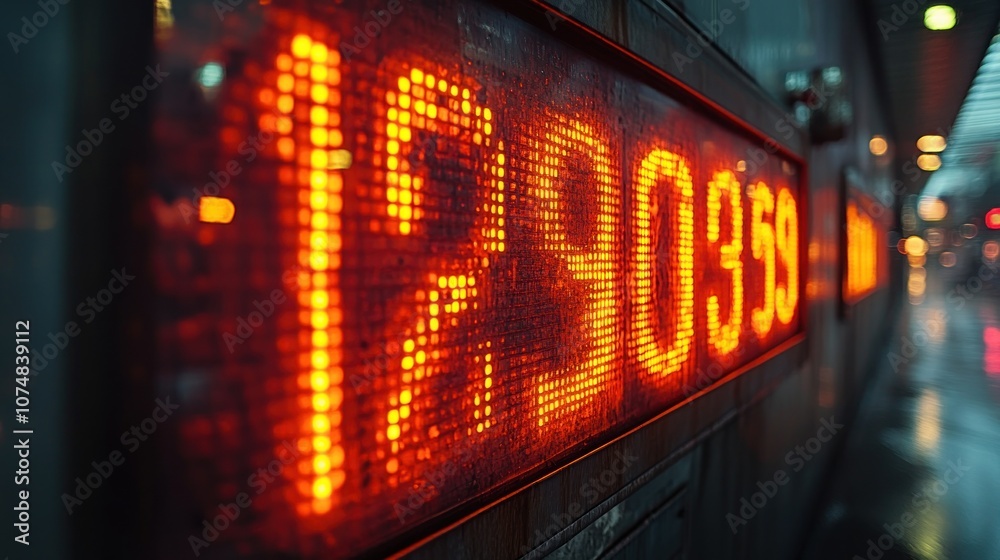 Digital Time Display