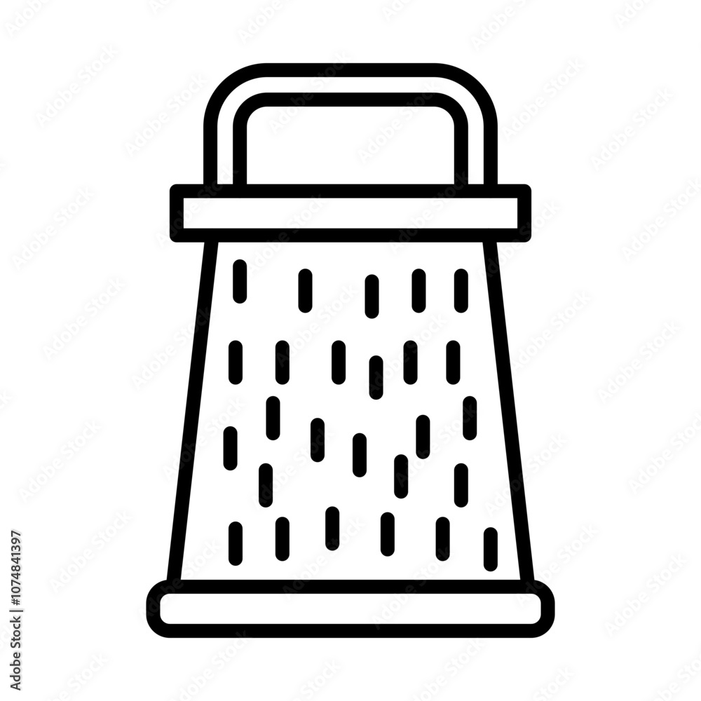 Cheese Grater line icon