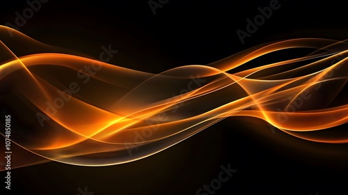 
Modern abstract high-speed light effect. Abstract background with curved beams of light. Technology futuristic dynamic motion. Movement pattern for banner or poster design background concept.