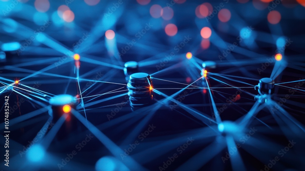 Abstract Network Connection Abstract Network Connection