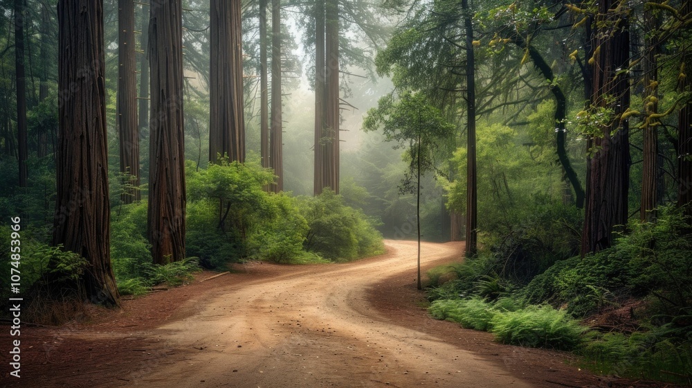 Forest pathway, nature, scenic view, tall trees, tranquility, serene atmosphere, sunlight filtering through, green foliage, winding road, peaceful environment, outdoor adventure Forest pathway, nature, scenic view, tall trees, tranquility, serene atmosphere, sunlight filtering through, green foliage, winding road, peaceful environment, outdoor adventure