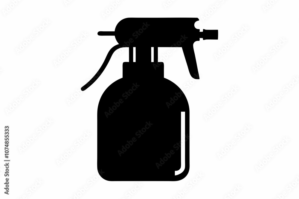 Spray bottle silhouette vector, Spray bottle icon symbol, Clean spray bottle Spray bottle silhouette vector, Spray bottle icon symbol, Clean spray bottle