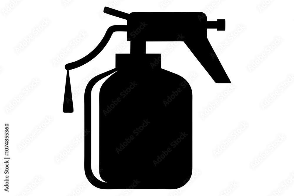 Spray bottle silhouette vector, Spray bottle icon symbol, Clean spray bottle Spray bottle silhouette vector, Spray bottle icon symbol, Clean spray bottle