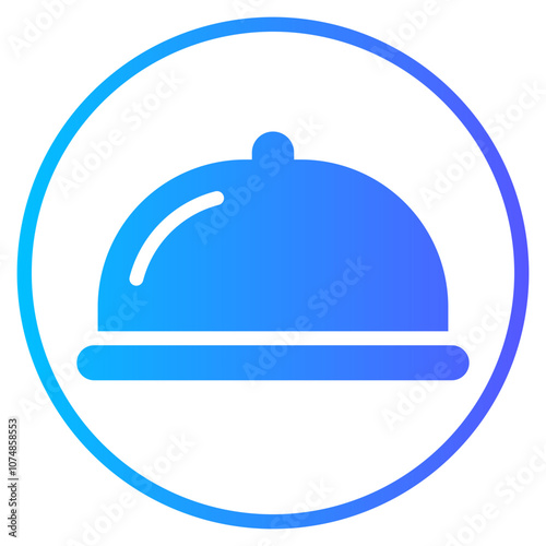 food service gradient icon