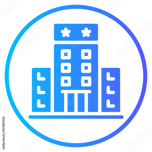 rating stars gradient icon