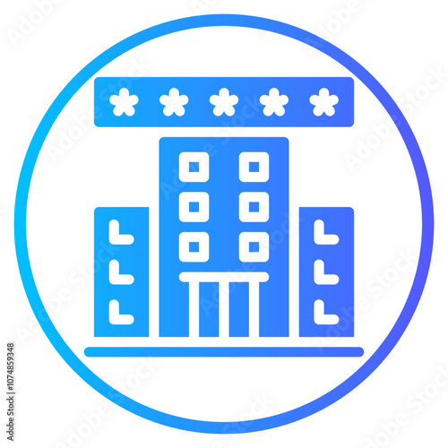 review gradient icon