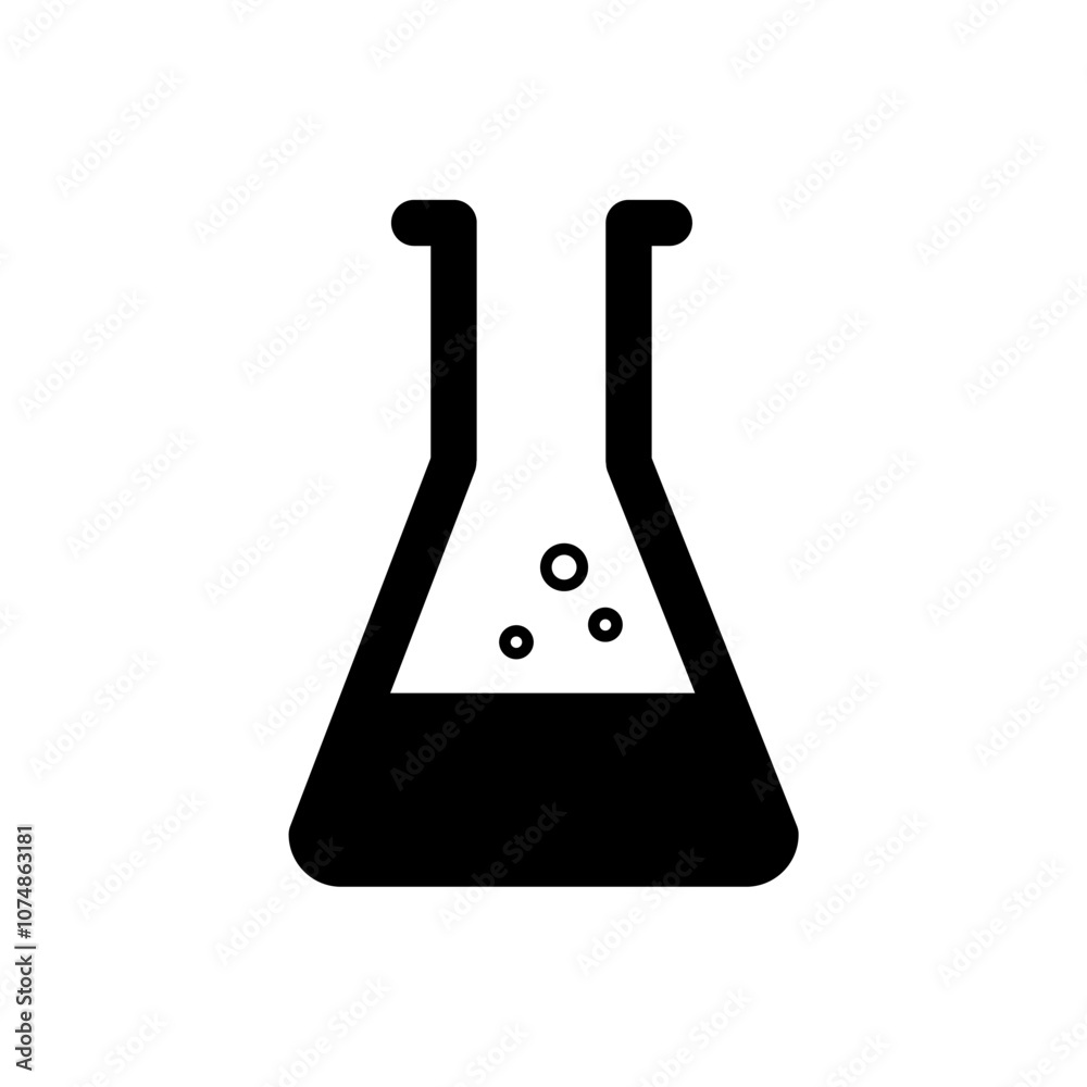 Lab Glassware icon. Simple vector sign. Lab Glassware icon. Simple vector sign.
