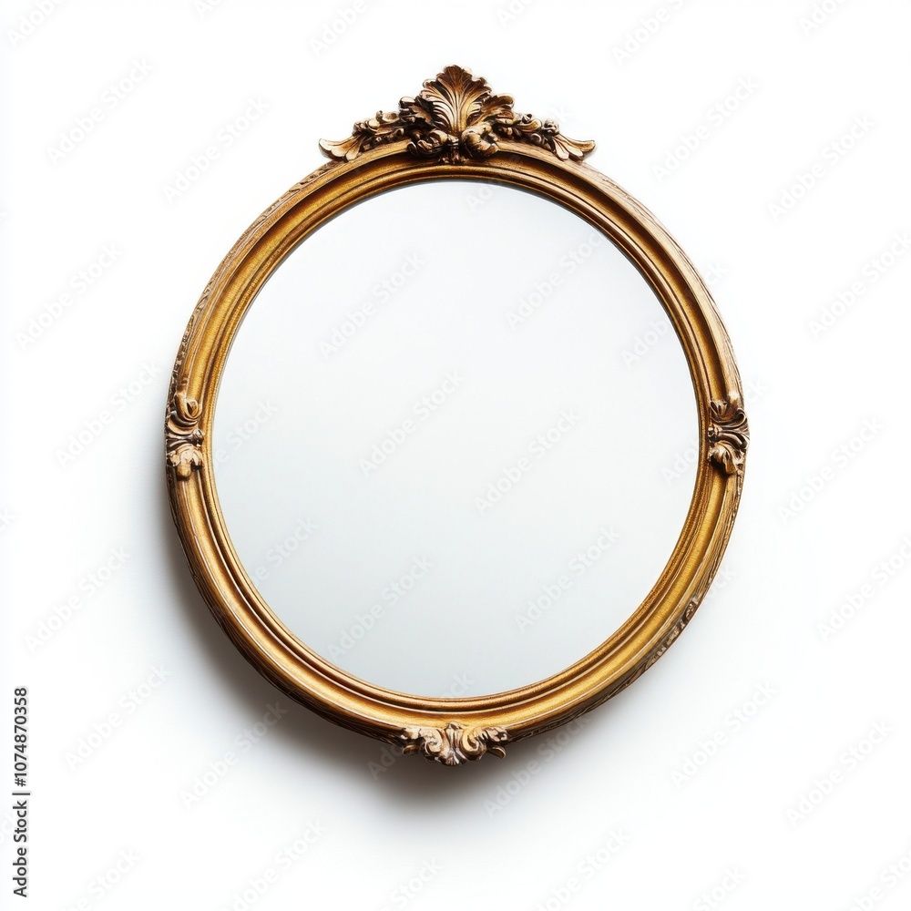 mirror isolated on white background mirror isolated on white background