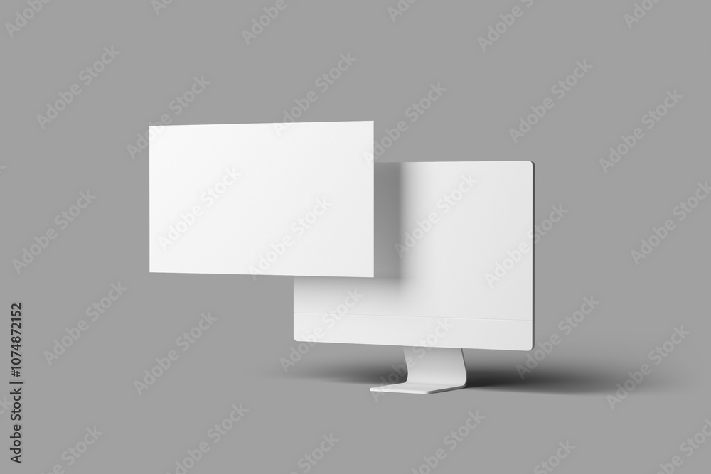 Minimalist Desktop Mockup Minimalist Desktop Mockup