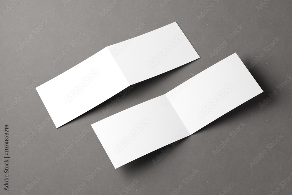 Landscape Bifold Brochure Mockup Landscape Bifold Brochure Mockup