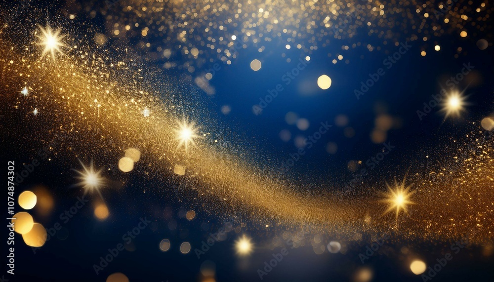 Naklejka premium background with stars