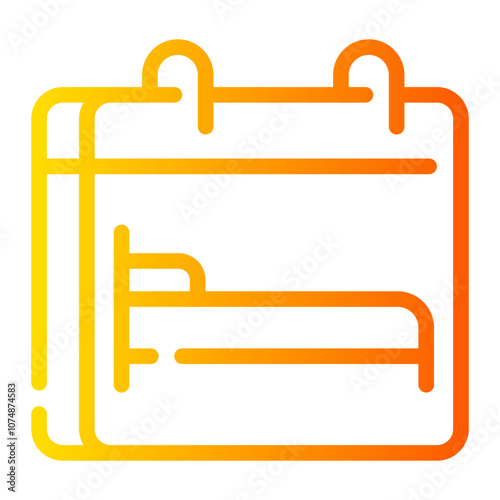 calendar gradient icon