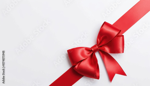 Festive Red Ribbon and Bow for Christmas, Valentine’s and Birthdays 