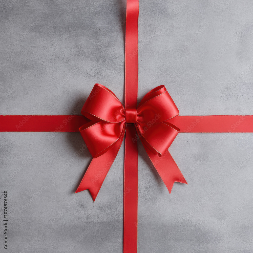 Festive Red Ribbon and Bow for Christmas, Valentine’s and Birthdays Festive Red Ribbon and Bow for Christmas, Valentine’s and Birthdays