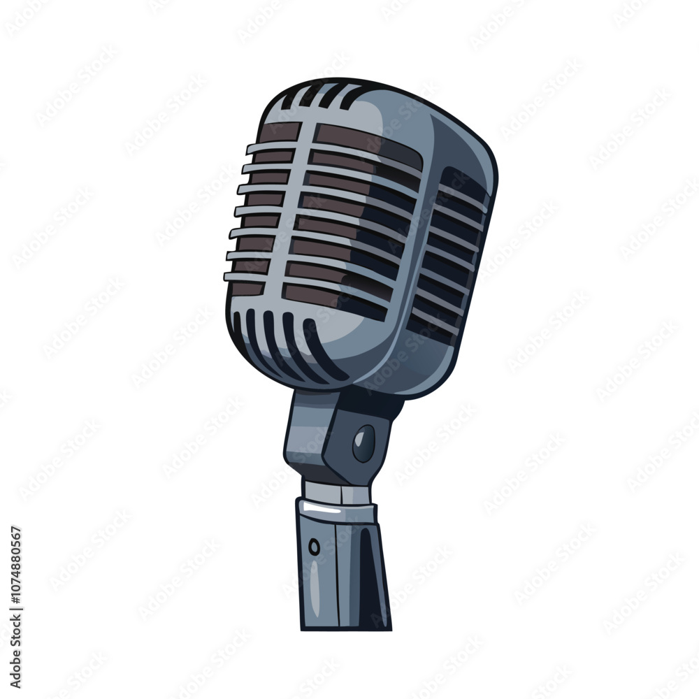 Vector Cartoon Variety Microphone Music Performance Icon illustration Vector Cartoon Variety Microphone Music Performance Icon illustration