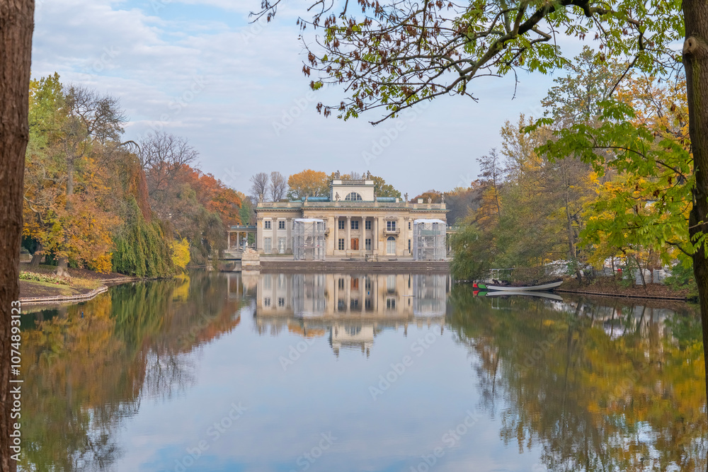Natural and architectural beauties in the Royal Lazienki Park, located in the heart of the Polish capital Warsaw Natural and architectural beauties in the Royal Lazienki Park, located in the heart of the Polish capital Warsaw