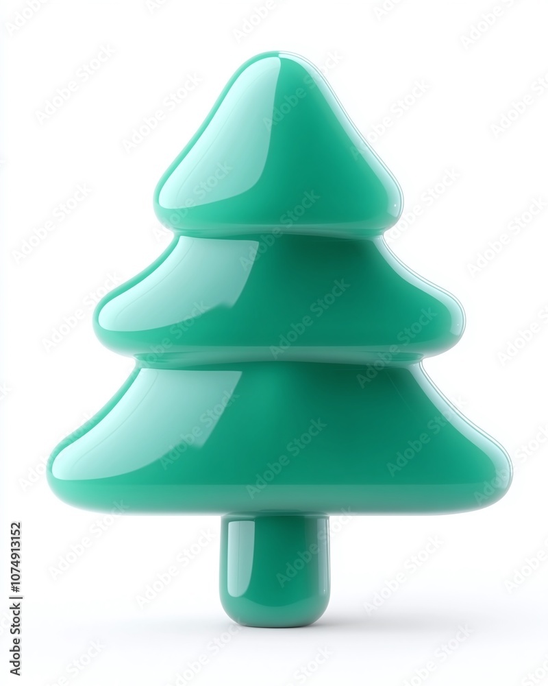Glossy Green Tree Icon on White Background, Ideal for Eco-Friendly Themes, Nature Projects, and Digital Design, Symbolizing Growth and Sustainability Glossy Green Tree Icon on White Background, Ideal for Eco-Friendly Themes, Nature Projects, and Digital Design, Symbolizing Growth and Sustainability