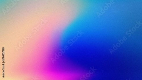 Colorful gradient background. Vibrant hues blend seamlessly, evoking feelings of serenity and optimism. Perfect for designs needing a tranquil backdrop.