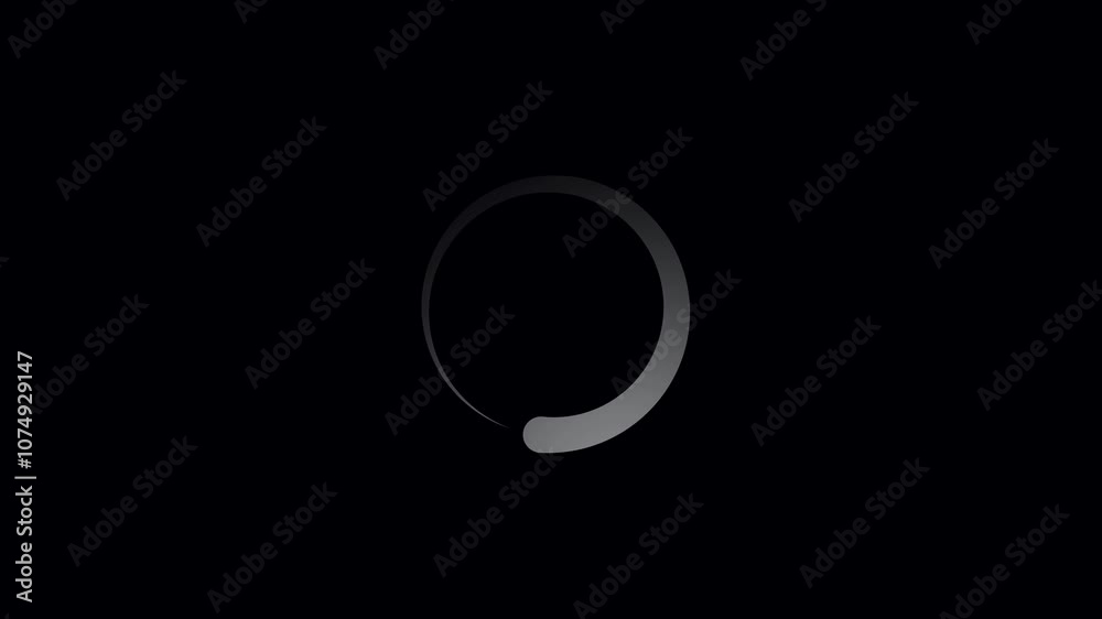 Circle Loading icon loop out animation with dark background. Loading Circle, Video. Loading Animation Icon on Transparent Background. Circle Loading icon loop out animation with dark background. Loading Circle, Video. Loading Animation Icon on Transparent Background.