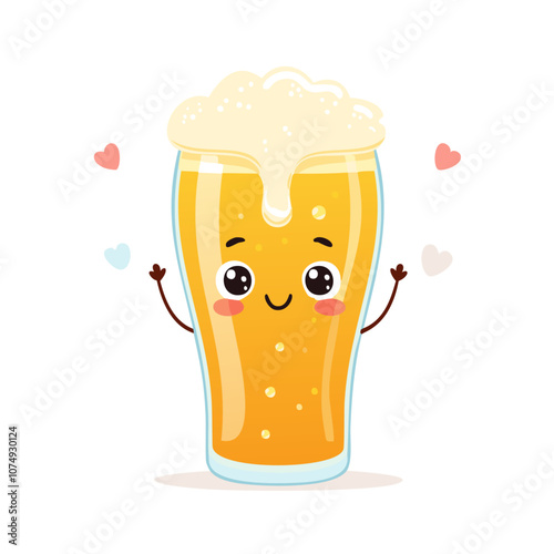 Beer Drink Beverage Liquid Water Fresh Animation Kawaii Character
