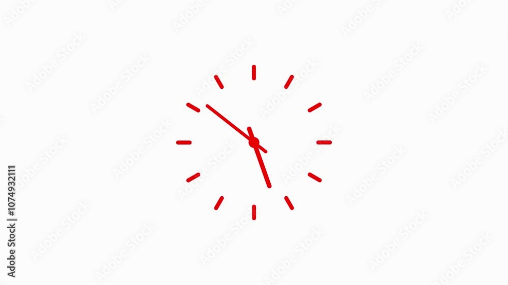 Simple clock icon animation Simple clock icon animation