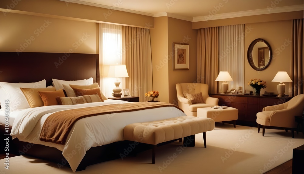 Photo modern style interior room 3d illustration Photo modern style interior room 3d illustration