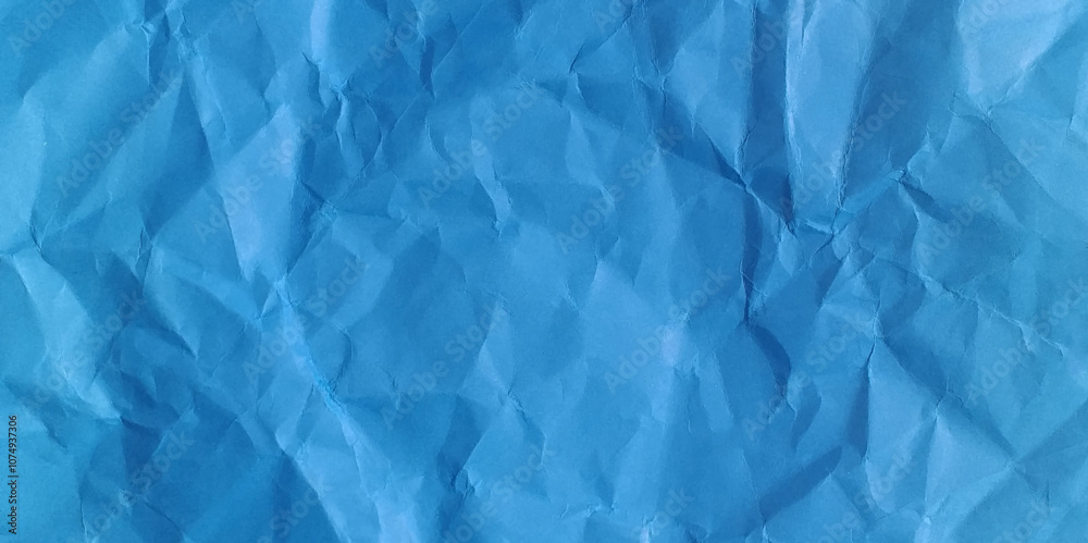 Obraz premium Abstract realistic origami crumpled paper texture illustration vector. Wrinkled paper background texture.