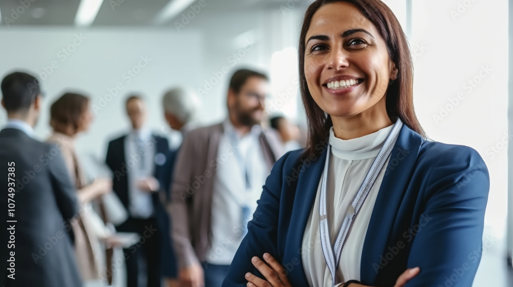 Obraz premium portrait of a smiling business person
