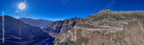 Grimsel Passstrasse, Schweiz, November 2024 photo