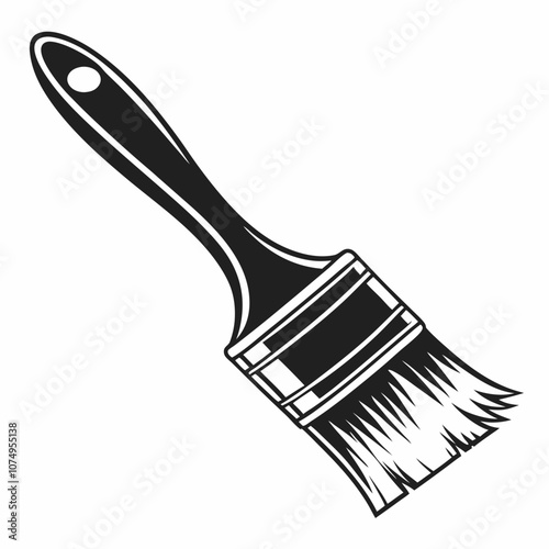  Black brush logo vector vector art illustration