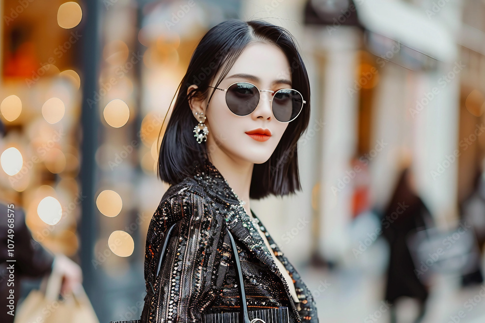 Shopping concept picture perfect for advertising generative ai Shopping concept picture perfect for advertising generative ai