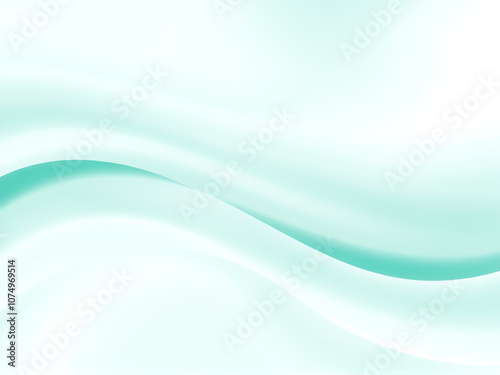 abstract soft blue wave background
