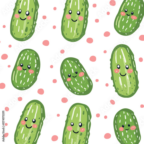 Cute Pickle Pattern