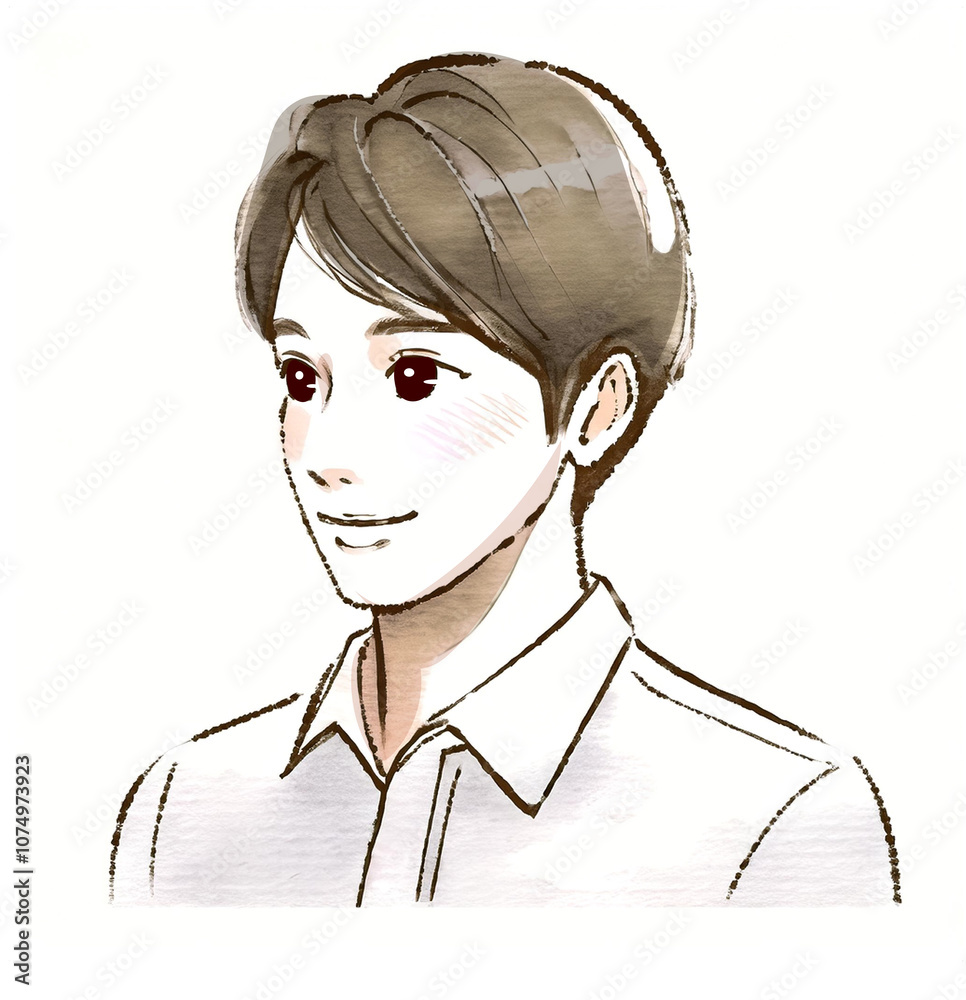 男性・男の子のイラスト素材 男性・男の子のイラスト素材