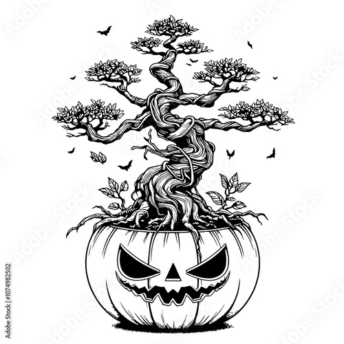 bonsai tree from halloween 14