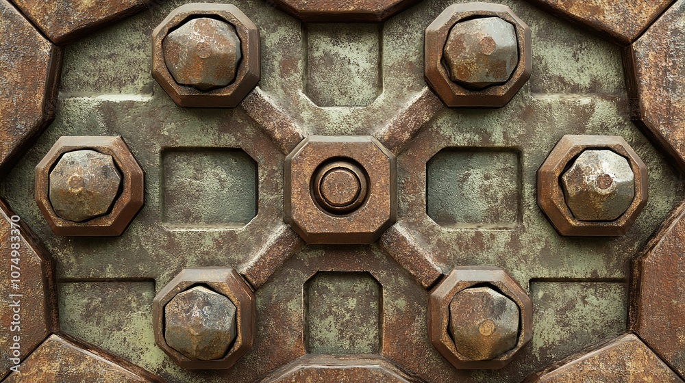 Metal structure under stress, a visual representation of resilience and enduring strength in the face of challenges. Metal structure under stress, a visual representation of resilience and enduring strength in the face of challenges.