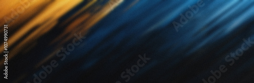 Flowing Gradient Background in Orange and Blue Hues